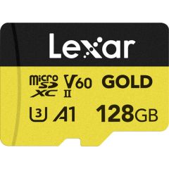 Memoria Lexar 128GB U3, V60, A1 (up to 280MB/s read, up to 100MB/s write)