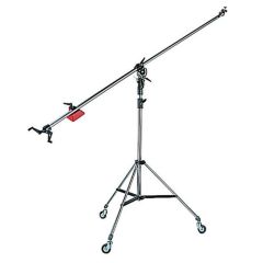 Jirafa Manfrotto Super Boom Completo y Ruedas 025B