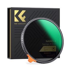 Filtro ND variable K&F Concept 67 mm Black Mist 1/4" Serie NANO-X  con ND2-ND32 (1-5 pasos)