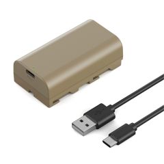 Batería de Litio K&F Concept NP-F550 para Sony Tipo USB-C