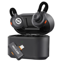 Micrófono Inalámbrico Hollyland LARK M2S con conector USB-C  Kit  con 2 Trasmisores