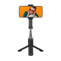 Gimbal para teléfono inteligente Hohem iSteady Q con control remoto desmontable (negro)