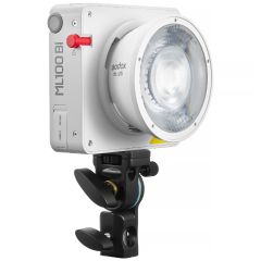 Kit Lámpara LED Portátil Bicolor Godox ML100BI-KIT1 con Lente 36º y Soporte Power Bank