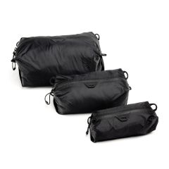 Set 3 Estuches Peak Design Cubos de embalaje ultraligeros (BUP-B3-BK-1) Color Negro