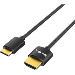 Cable HDMI Ultra Slim 4K SmallRig 3041 Mini-HDMI a HDMI (Tipo A a C) 55cm