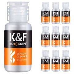 Paquete de 10 Botellitas K&Fc Concept con 2Oml de líquido limpiador cada una. (SKU.1699)