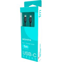Cable Adata USB-C a USB-C 100cm Negro CACC-100PN-BK