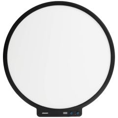 Panel de luz Aputure LED redondo bicolor Amaran Verge Max (carbón vegetal)