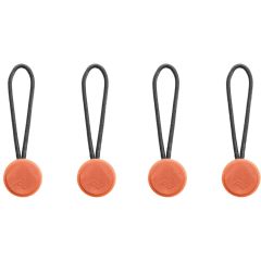 Paquete con 4 Conectores Peak Design de anclaje con correa (Color Naranja Ibis) 4PK-AN-FL-4