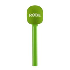 Adaptador de Mano RODE para Wireless GO Verde. Interview GO Green Handle and pop filter attachment for Wireless GO