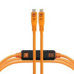 Cable Tether Tools TetherPro Optima 10G USB-C 3m - Naranja (CUC10G2B-ORG)
