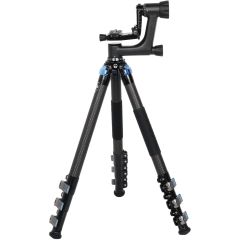 Tripie Sirui Fibra de Carbono con Cabezal L-324F+PH-10