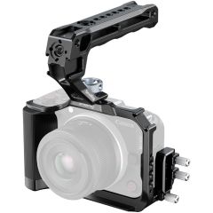 Jaula y Maneral Handheld Cage SmallRig 5766 Kit para Canon EOS R50 V (Black)