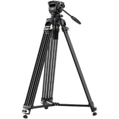 Tripie AD-01S SmallRig 4686 de Uso Rudo con Cabezal Fluido