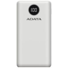 Cargador Portatil Digital Powerbank Adata P20000QCD Blanco