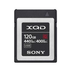 Tarjeta De Memoria Sony  120GB XQD Serie G  Transfer Speed: 440MB/S, Writing Speed 400MB/S