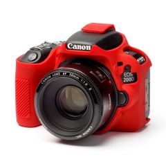 Funda protectora Easycover roja para cámara fotográfica 200D / SL2