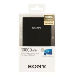 Cargador pórtatil Sony de polímeros de iones de litio 10,000MAH Negro CP-V10B