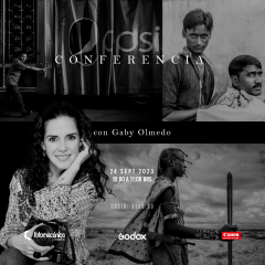 Conferencia con Gaby Olmedo (Utopía fallida) Guadalajara