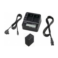 Kit de cargador y batería recargable Sony ACC-V1BPA