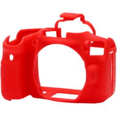 Funda protectora easyCover Para cámara fotográfica Canon 90D (ECC90DR) rojo