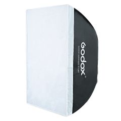 Caja suavizadora Godox de luz Cuadrada tipo Sombrilla, para Flash tipo Speedlite, Medidas 60x60cm