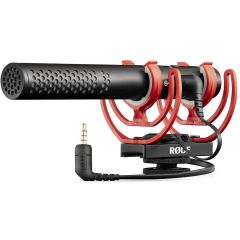 Micrófono de cañón VideoMic NTG para cámara con función de activado automático y conectividad USB