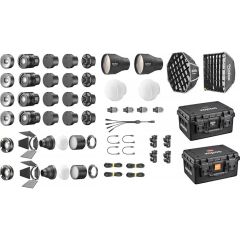 Kit 4 Lámparas LED Bicolor Godox KNOWLED MS60Bi