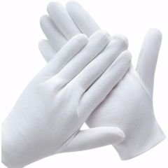 AP Guante de Algodón Blanco M/L
