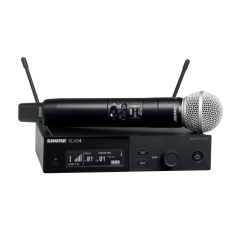 Microfono Shure SLXD24/SM58 Sistema inalámbrico con transmisor de mano SM58