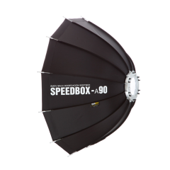 Caja de Luz SMDV Dodecagonal Speedbox-A90 entrada Bowens, 90cm Diámetro.