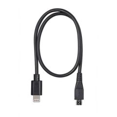 Cable SHURE de 38 cm con conectores lightning y USB para MV88+