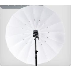 Sombrilla Fotográfica Godox, Translucida, Blanca 150cm de diámetro