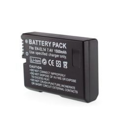 Batería En-El14 Digital Power Recargable Para Nikon