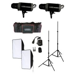 Kit de Iluminación de Estudio Vanta  BW400-2