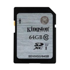 Tarjeta De Memoria Kingston SDHC 64GB Clase 10