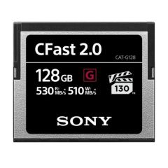 Tarjeta de memoria Sony 128GB Cfast Memory Card transfer speed 530MB/S, writing speed 510MB/S