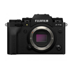 Cámara Fujifilm X-T4 negra