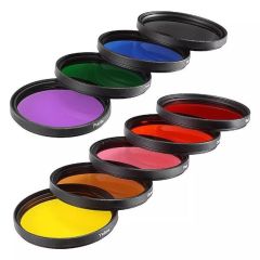 Filtro 52mm De Colores kit