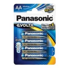 Pila Panasonic "AA" C/4 Alcalina Evolta