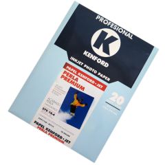 Papel Kenford Quality Luster 8.5X11 20 Hojas