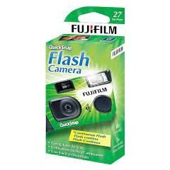 Cámara desechable QuickSnap Fujifilm Super 400 con flash 4 pack