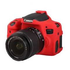 Funda Protectora Easycover P/Cámara Fotográfica Canon T6I, 750D Roja