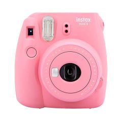 Cámara Fujifilm Instax Mini 9 rosa flamingo instantánea