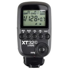 Disparador Godox XT32C compatible con varios modelos de cámaras Canon modo manual