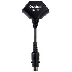 Duplicado con el SKU 7353 Cable de alimentación Godox DB-01, para conectar 2 flashes Speedlite a una batería PB820S