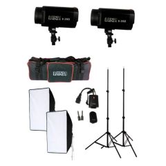 Kit de Iluminación de Estudio Vanta  E250w-2