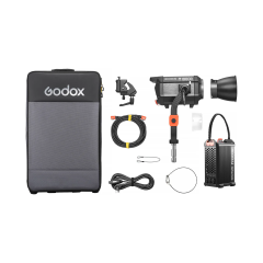 Kit Lámpara Godox de Luz LED Knowled RGB con Maleta (M1000R-K1)