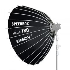 Caja Suavizadora SMDV de Luz 24 lados Speedbox-Mega entrada Bowens 180cm