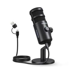 Micrófono Maono Cardioide Dinámico para Podcast USB PD100U